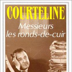 MESSIEURS LES RONDS-DE-CUIR - Georges Courteline - Photo zoomée
