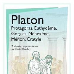 Protagoras, Euthydème, Gorgias, Ménéxène, Ménon, Cratyle - Photo zoomée