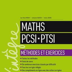 Maths PCSI-PTSI. Méthodes et exercices, 5e édition - Photo 0