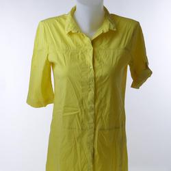 robe chemise jaune - Zara Basic - S- très bon état  - Photo 0