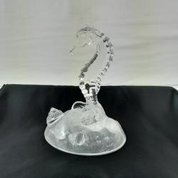 Figurine sea horse cristal d'arques  - Photo 0