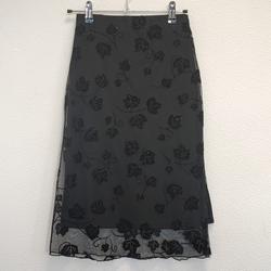 Jupe noire en mesh vintage "Pimkie" - 30 - Femme - Photo 0