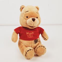Peluche - Winnie the Pooh assis - 16 cm - Photo 0