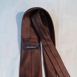 Cravate marron Hisdern  - Photo 0