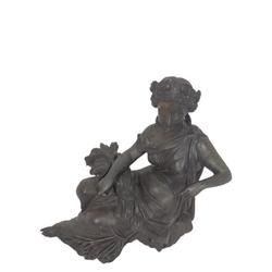 Sculpture En Bronze Femme En Régule  - Photo 0
