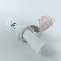 Mini-vases / Ronds de serviette en porcelaine - Rosenthal Germany  - Photo 1