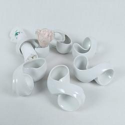 Mini-vases / Ronds de serviette en porcelaine - Rosenthal Germany  - Photo 0