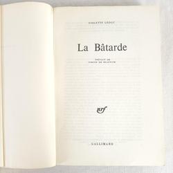 Livre ancien, "La Bâtarde", Violette Leduc - Gallimard, 1965 - Photo 1
