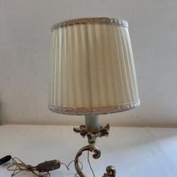 Petite lampe en bronze doré, vintage - Photo 0
