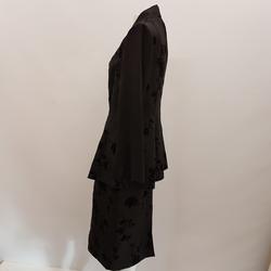 Ensemble de fêtes veste et jupe noirs - AFIBEL - Taille 40 - Photo 1