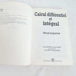 Calcul Différentiel et Intégral - Photo 1