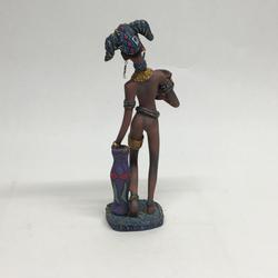 Statuette Femme africaine  - Photo 1