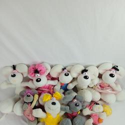 Lot de 9 peluches Diddle Diddlina - Photo 0