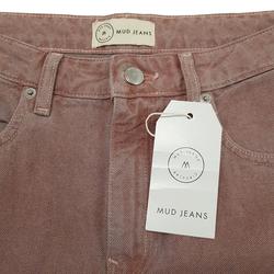 Neuf avec étiquette Pantalon Mud Jeans W 30 = T 38/40 denim neige rose - Photo 1