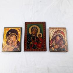Trio d'icone religieuse - Photo 0