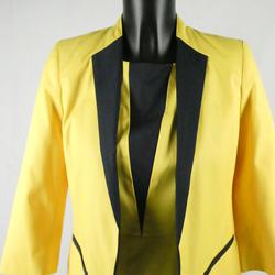Tailleur robe Daniel Hechter jaune poussin - Taille 34 - Photo 0