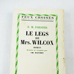 Livre de 1950 - LE LEGS DE MRS. WILCOX- COLLECTION FEUX CROISES - Photo 0