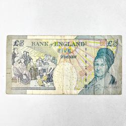 Ancien billet de la banque d'Angleterre  - Photo 1