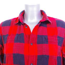 Chemise à carreaux rouges et noirs - Livergy - S - Photo 1