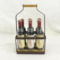 Bougies en forme de bouteilles de vin / Support inclus - Moulin de Brion  - Photo 0