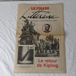 Le Figaro littéraire du lundi 16 février 1987 - Gros titre : Le retour de Kipling - Photo 0