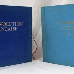 Lot De 2 Livres Coffret Vinyles - La grande guerre 14-18 - La Révolution Française - Photo 0
