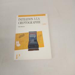 livre initiation à la cryptographie - Photo 0