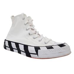 Converse x Off-White P 38 Baskets sneakers Chaussures montantes unisexe en toile blanche - Photo 0