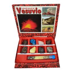 Boîte de minéralogie - minéraux du volcan Vésuve - Photo 0