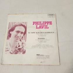Vinyle 45 tours Philippe Lavil-Il tape sur des bambous - Photo 1