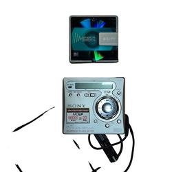 Enregistreur numérique vintage Sony MZ-R700 MD Minidisc Walkman état de fonctionnement - Photo 1