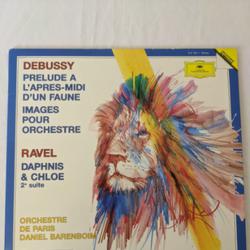Vinyle Claude Debussy Maurice Ravel - Orchestre de Paris Direction : Barenboim - Photo 0