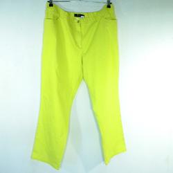 Pantalon Femme 7/8 Vert Chartreuse BPC COLLECTION Taille 50 - Photo 0