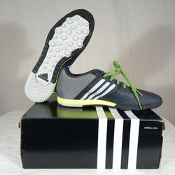 Chaussure football Gris/Vert fluo - Adidas - p39 1/3  - Photo 1
