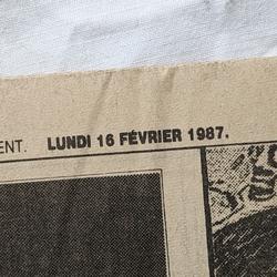 Le Figaro littéraire du lundi 16 février 1987 - Gros titre : Le retour de Kipling - Photo 1