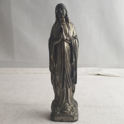 Statuette Vierge Marie en régule 15 cm - Photo 0