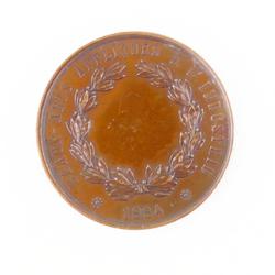 Médaille des Beaux-Arts appliqués à l'industrie Ville d'Orléans 1884 en cuivre - Photo 1