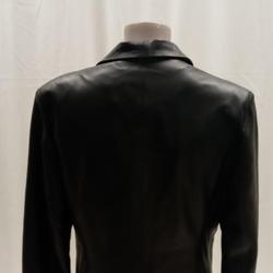 Veste femme simili cuir noir - Giorgo - Taille 44  - Photo 1