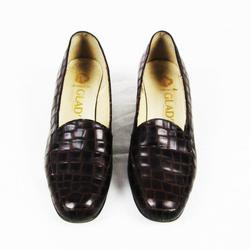  Chaussures en cuir marron -Pointure 38 - Photo 0