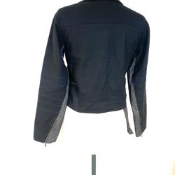 Veste originale noir et grise - One Step - Taille 38 - 66 % laine vierge - Photo 1