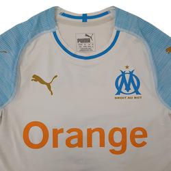 Maillot Tee Shirt Sport Football Puma OM Olympique de Marseille T S/M Domicile 2018-2019 - Photo 1