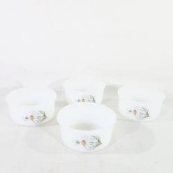 Quatuor de Ramequins Arcopal à motif floral - Photo 0