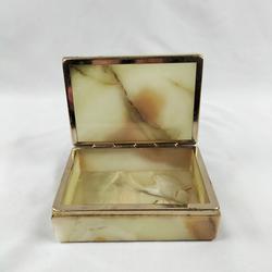 Boîte à bijoux en onyx-marbre - Photo 1
