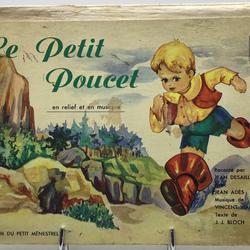 Le Petit Poucet en relief et en musique Un album du petit ménestrel - Photo 0