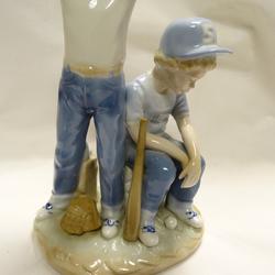 Figurine/statue en porcelaine - "Home run" - Paul Sebastian - 1989 - Photo 1