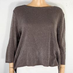 T-shirt Femme Taupe Argenté BREAL Taille 5 - Photo 0