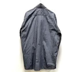 Chemise à manches longues - Pierre Cardin - taille 41 - à rayures - gris anthracite - regularfit - Photo 1