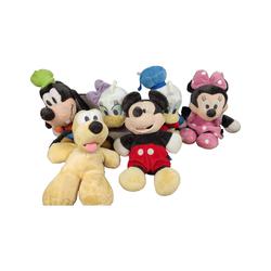 Lot de 6 peluches Disney - Minnie, Mickey, Donald, Dingo, Pluto, Daisy  - Photo 0
