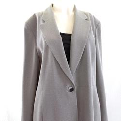 Tailleur jupe et veste, gris clair - 1 2 3 - T44 et 46 - Photo 1