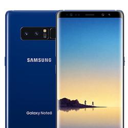 Samsung Galaxy Note 8 - 64 Go - Bon état - Bleu nuit - Photo zoomée